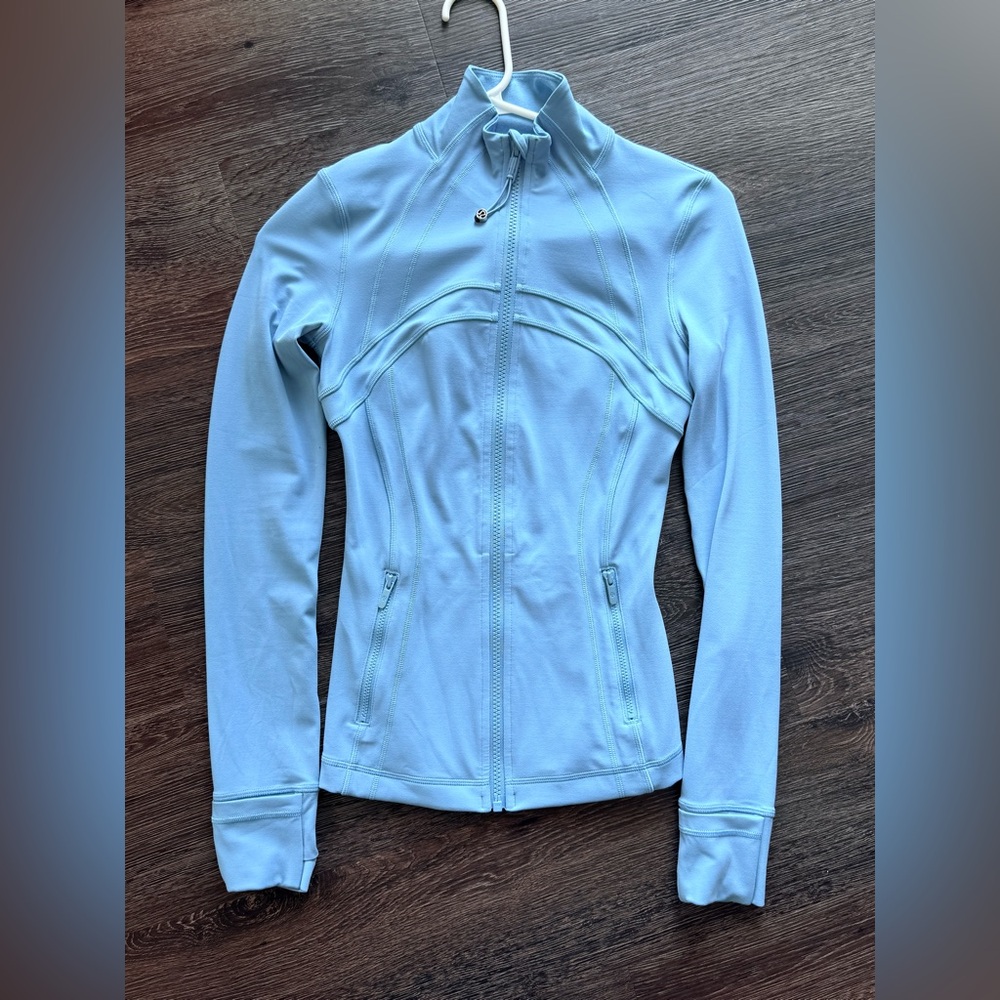 Lululemon Athletica Light Blue Define Jacket Size 2
